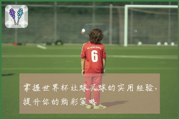 掌握世界杯让球买球的实用经验，提升你的购彩策略